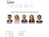 liechti-optik.ch Webseite Vorschau