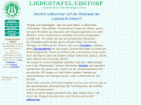 liedertafel-ebstorf.de Webseite Vorschau