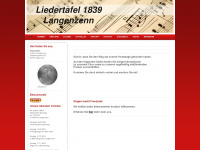 liedertafel-1839-langenzenn.de Webseite Vorschau