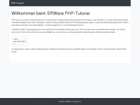 php-lernen.org Webseite Vorschau