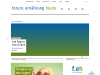 forum-ernaehrung.at Webseite Vorschau