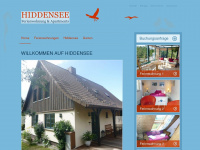 hiddensee-apartments.de Webseite Vorschau