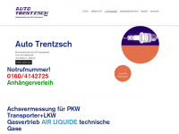 auto-trentzsch.de Webseite Vorschau