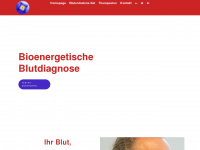 blutdiagnose.com Webseite Vorschau