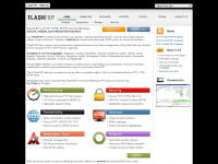 flashfxp.com Webseite Vorschau