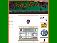 celticberlin.com Webseite Vorschau