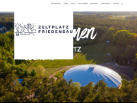zeltplatz-friedensau.de Webseite Vorschau