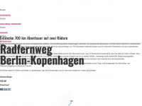 bike-berlin-copenhagen.com Webseite Vorschau