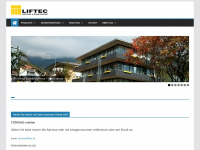 liftec.at Webseite Vorschau
