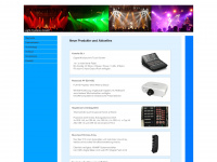 light-systems.ch Webseite Vorschau