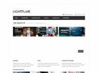 lightflair.de Webseite Vorschau