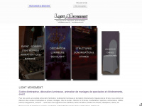 lightmovement.ch Webseite Vorschau