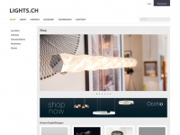 lights.ch Webseite Vorschau