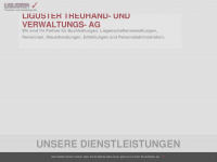 liguster-treuhand.ch Webseite Vorschau