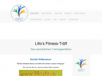 lillosfit.ch Webseite Vorschau