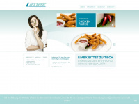 limex-food.at Webseite Vorschau