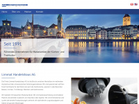 limmathandel.ch Webseite Vorschau