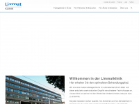 limmatklinik.ch Webseite Vorschau
