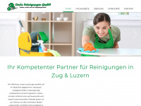 linda-reinigungen.ch Webseite Vorschau
