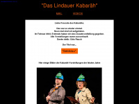 lindauer-kabaraeh.de Webseite Vorschau