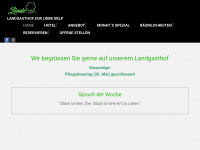 linde-belp.ch Webseite Vorschau