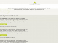 linde-fislisbach.ch Webseite Vorschau