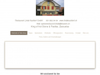 lindekaufdorf.ch Webseite Vorschau