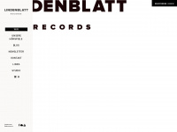 lindenblatt-records.de Webseite Vorschau