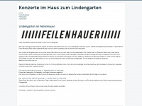 lindengarten.ch Webseite Vorschau