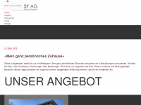 linderag.ch Webseite Vorschau