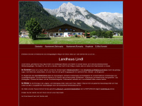 lindl-leutasch.at Webseite Vorschau