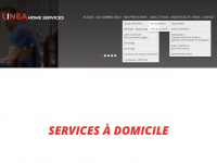 linea-services.ch Webseite Vorschau