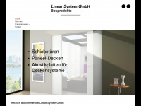 linearsystem.ch Webseite Vorschau