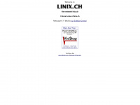 linix.ch Webseite Vorschau
