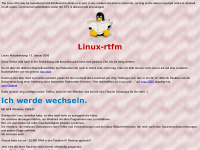 linux-rtfm.de Webseite Vorschau