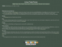 linuxtaskforce.de Webseite Vorschau