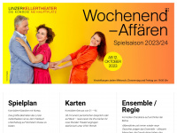 linzerkellertheater.at Webseite Vorschau