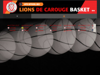 lions-carouge-basket.ch Webseite Vorschau