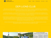 lions-club-eichsfeld.de Webseite Vorschau
