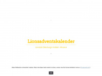 lionsadventskalender.de Webseite Vorschau