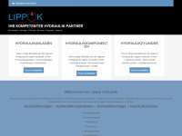 lippok-hydraulik.de Webseite Vorschau