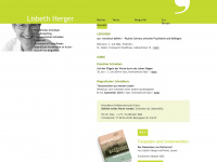 lisbethherger.ch Webseite Vorschau