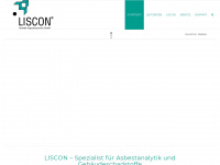 liscon.de Webseite Vorschau