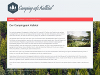 camping-wfz-kalletal.de Webseite Vorschau