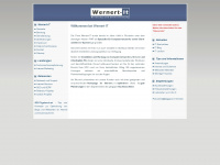 wernert-it.de Webseite Vorschau