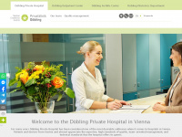 privatklinik-doebling.at Webseite Vorschau