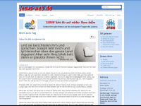 jesus-web.de Webseite Vorschau