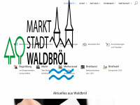 waldbroel.de Webseite Vorschau