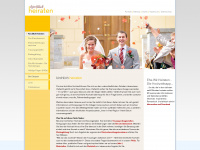 kirchlich-heiraten.info Webseite Vorschau