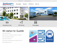 zeilingergmbh.de Webseite Vorschau